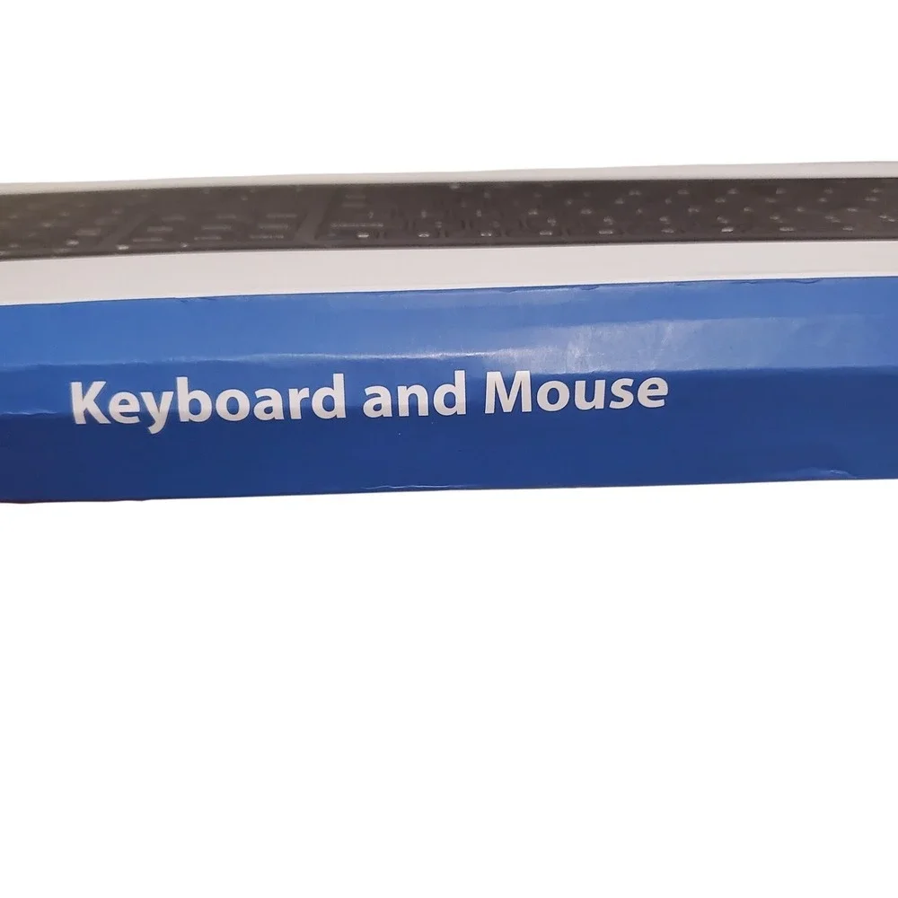 Wireless Keyboard and‎ Mouse Combo Slim Full Size Ergonomic for Computer Laptop